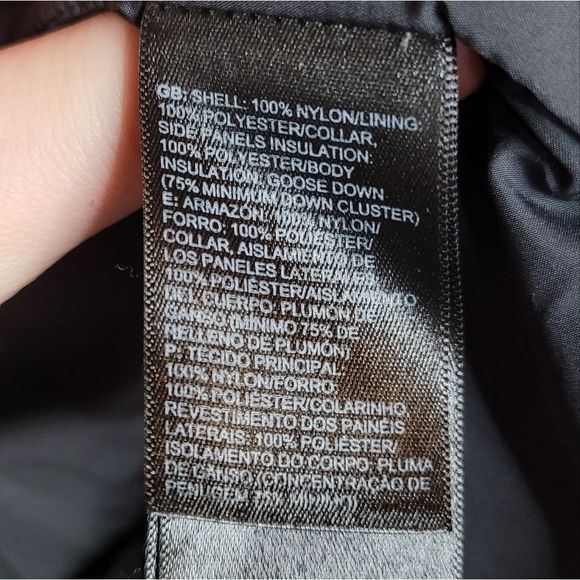 NORTH FACE Women's large Aconcagua Parka II Goose Down Hooded Jacket - Picture 9 of 10